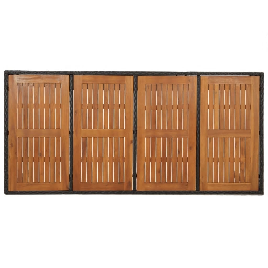 7-Delige Tuinset Met Kussens Poly Rattan 6