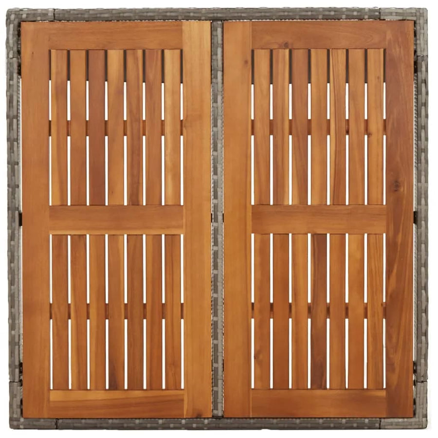3-Delige Tuinset Met Kussens Poly Rattan 2