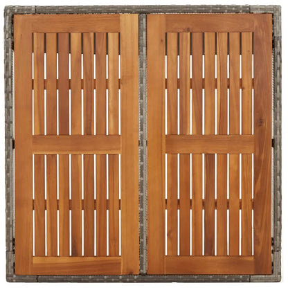 5-Delige Tuinset Met Kussens Poly Rattan 4