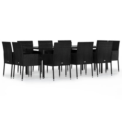 11-Delige Tuinset Met Kussens Poly Rattan 10