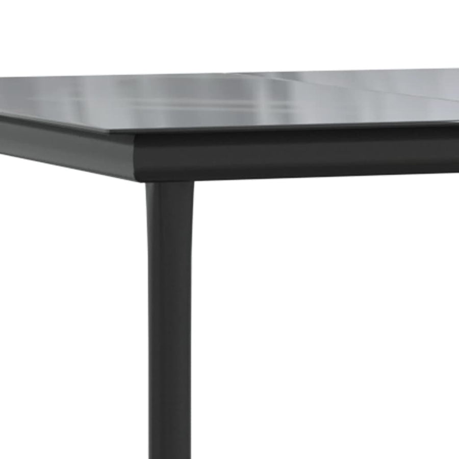 5-Delige Tuinset Met Kussens Poly Rattan Zwart 1