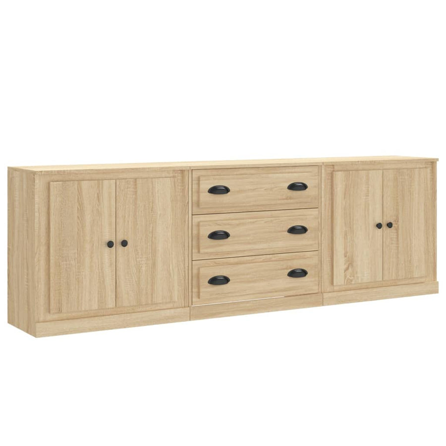 Dressoirs Bewerkt Hout Sonoma eiken
