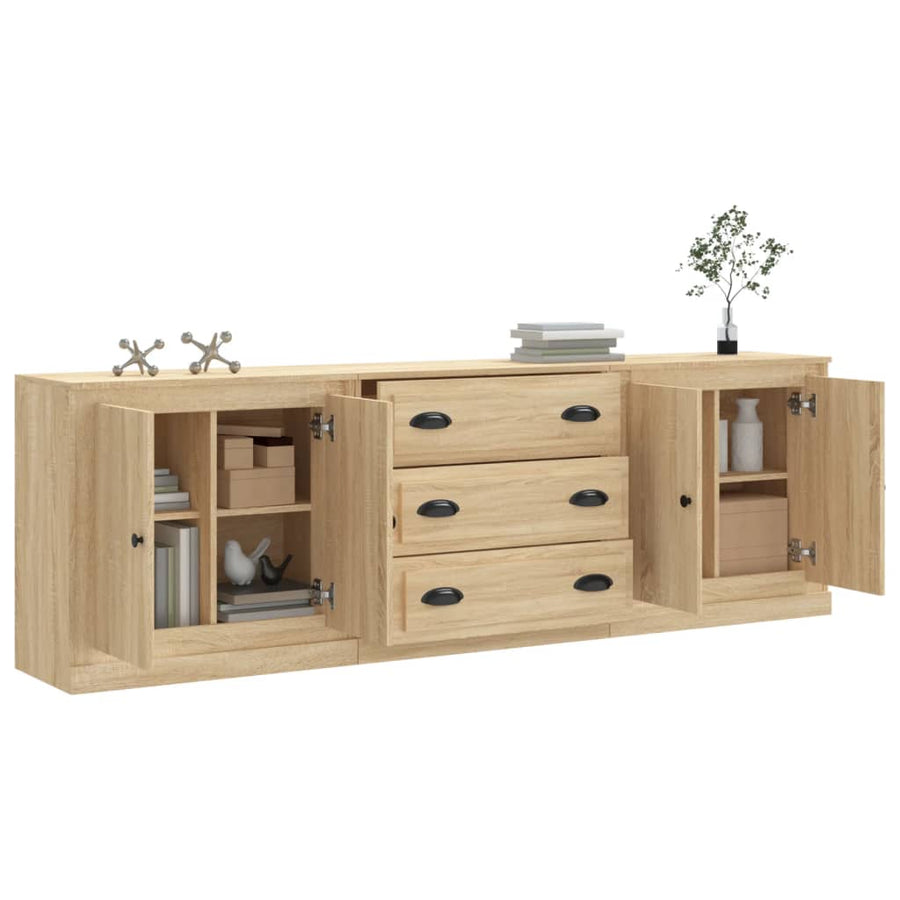 Dressoirs Bewerkt Hout Sonoma eiken