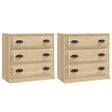 Dressoirs Bewerkt Hout Kleurig Sonoma eiken