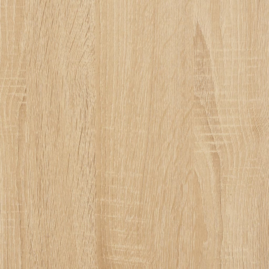 Hoge Kasten Bewerkt Hout Kleurig Sonoma eiken
