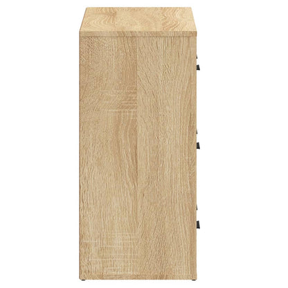 Dressoirs 2 St Bewerkt Hout Sonoma Eikenkleurig