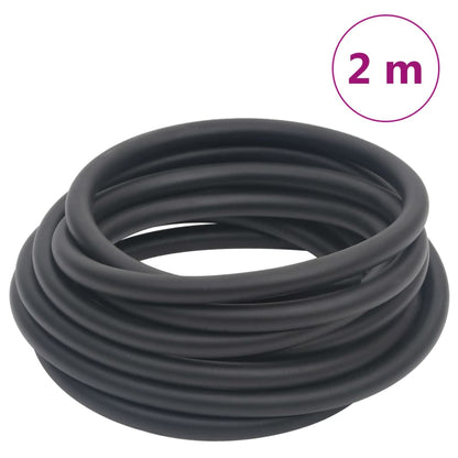 Luchtslang hybride 0,6'' 2 m rubber en pvc zwart 1 2 m