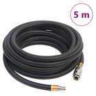 Air Hose Hybrid 0.6'' Rubber And Pvc Black 1