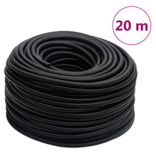 Luchtslang hybride 0,6'' 20 m rubber en PVC zwart