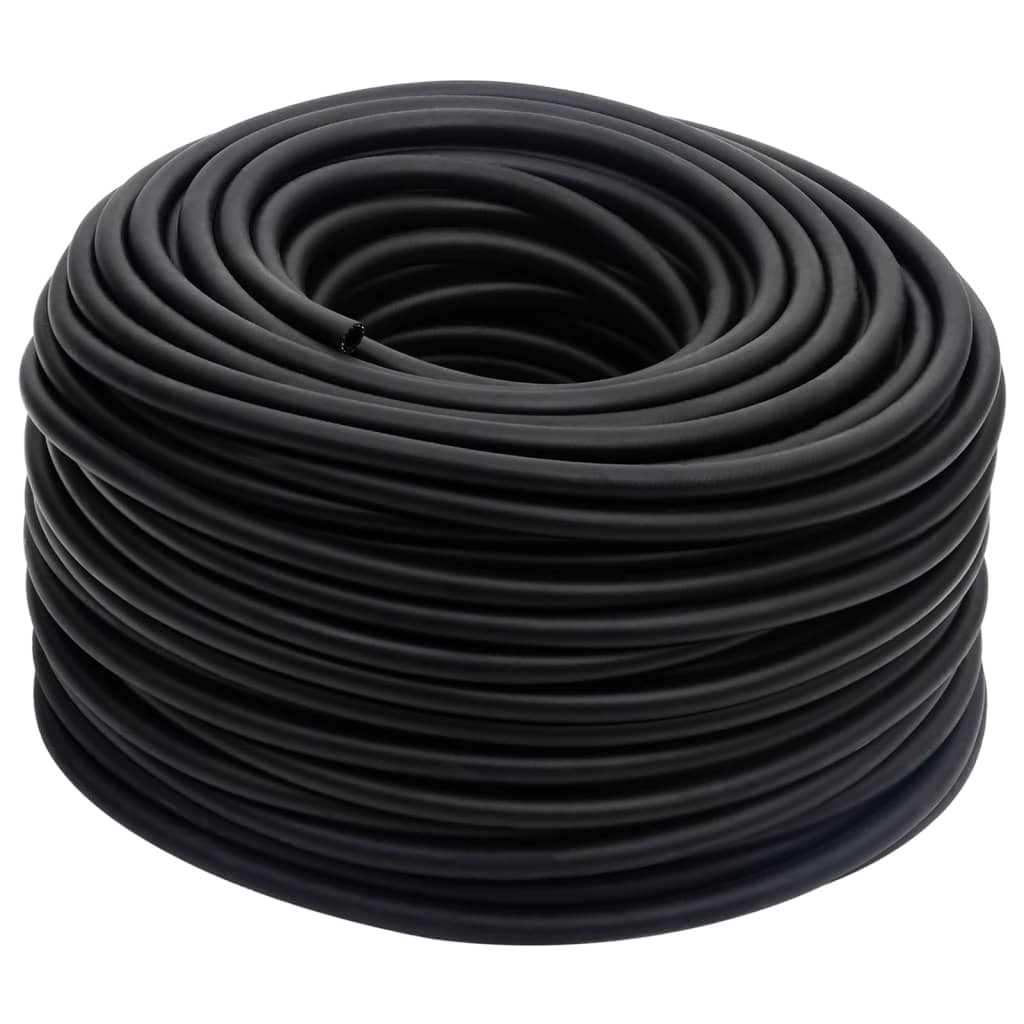 Luchtslang hybride 0,6'' 20 m rubber en PVC zwart