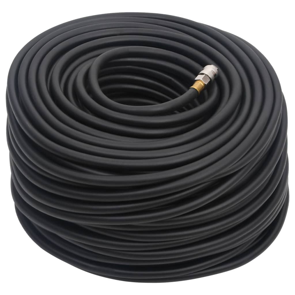 Luchtslang hybride 0,6'' 50 m rubber en PVC zwart