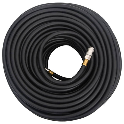 Luchtslang hybride 0,6'' 50 m rubber en PVC zwart