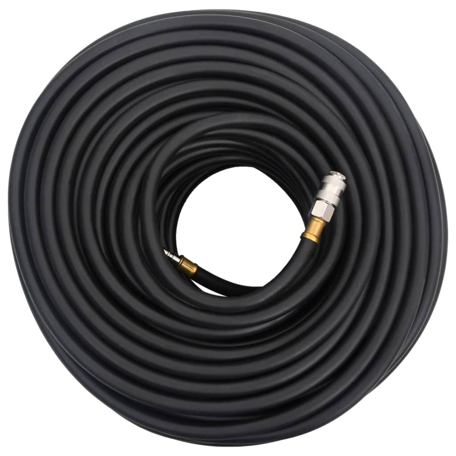 Luchtslang hybride 0,6'' 50 m rubber en PVC zwart