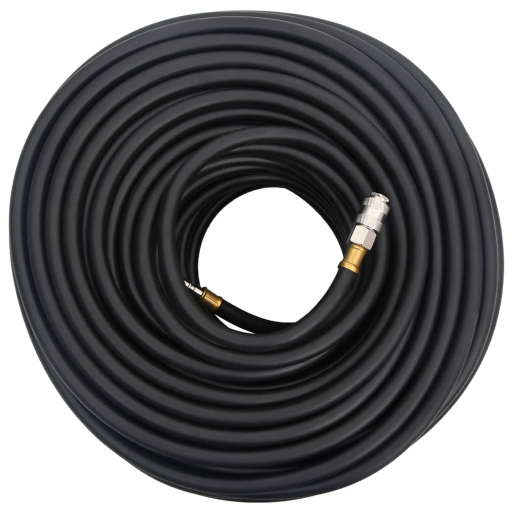 Luchtslang hybride 0,6'' 100 m rubber en PVC zwart