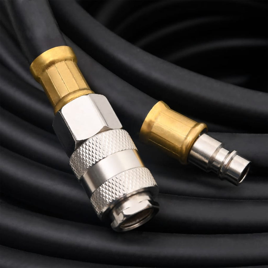 Luchtslang hybride 0,6'' 100 m rubber en PVC zwart