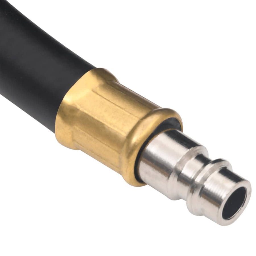 Luchtslang hybride 0,6'' 100 m rubber en PVC zwart