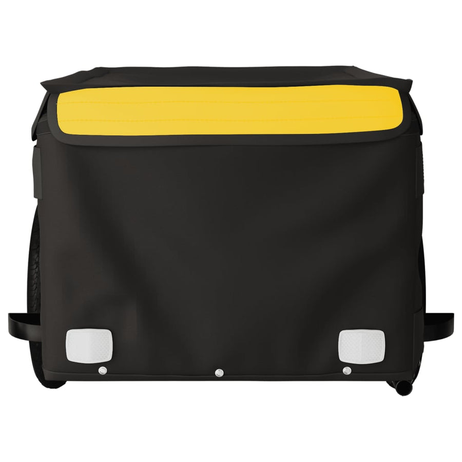 Fietstrailer 30 Kg Ijzer Zwart En 120 x 54 x 44 cm