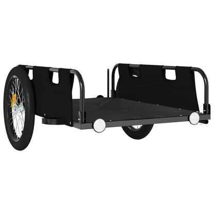 Fietskar Oxfordstof En Ijzer Zwart 135 x 68 x 38.5 cm
