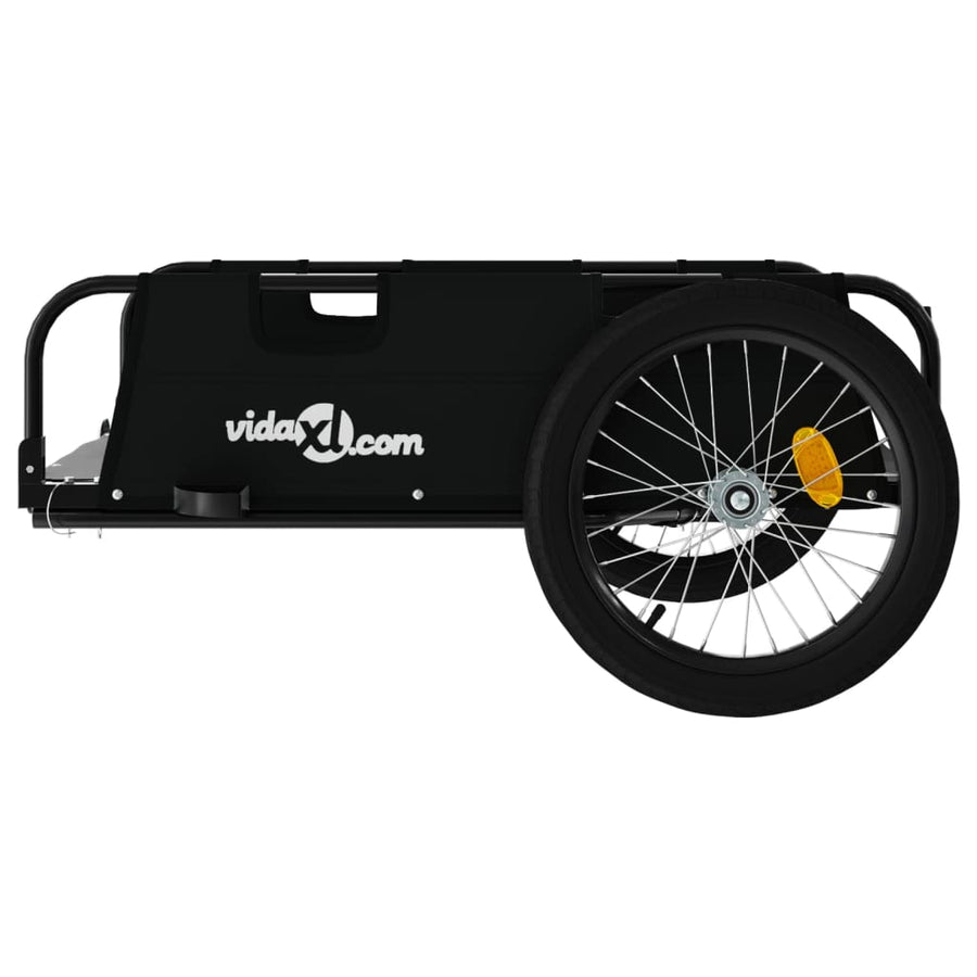 Fietskar Oxfordstof En Ijzer Zwart 135 x 68 x 38.5 cm