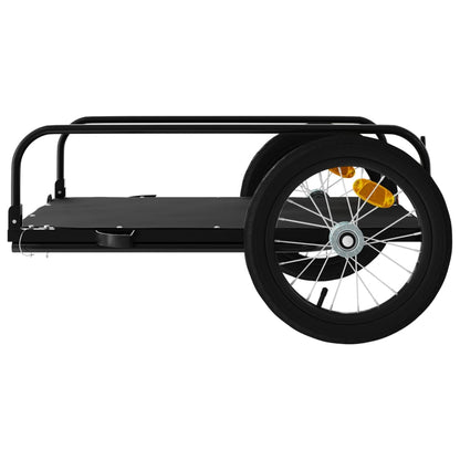 Fietstrailer Ijzer Zwart 126 x 63 x 34 cm