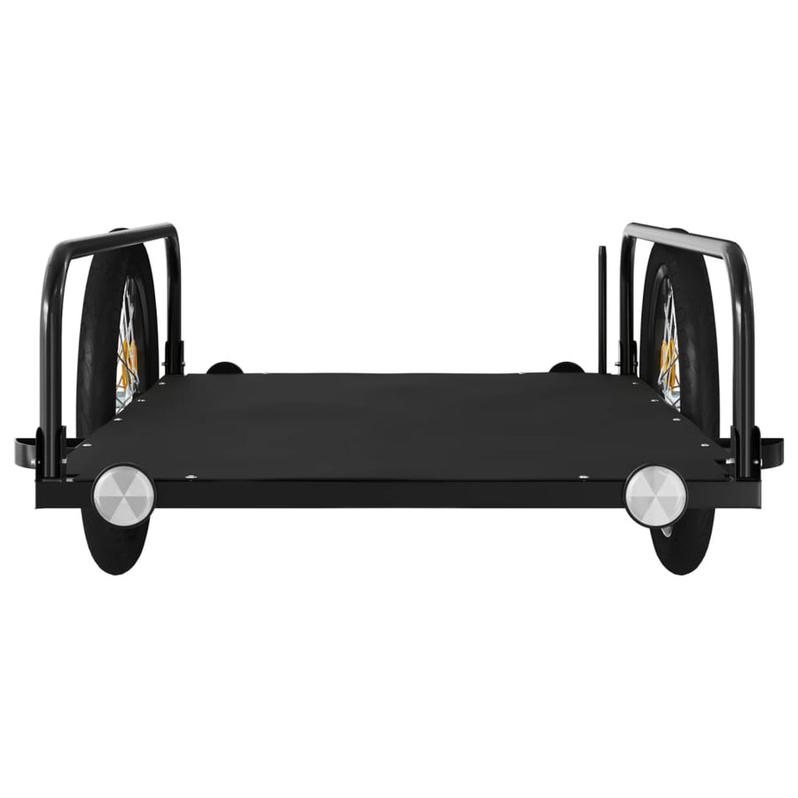 Fietstrailer Ijzer Zwart 135 x 70 x 37 cm