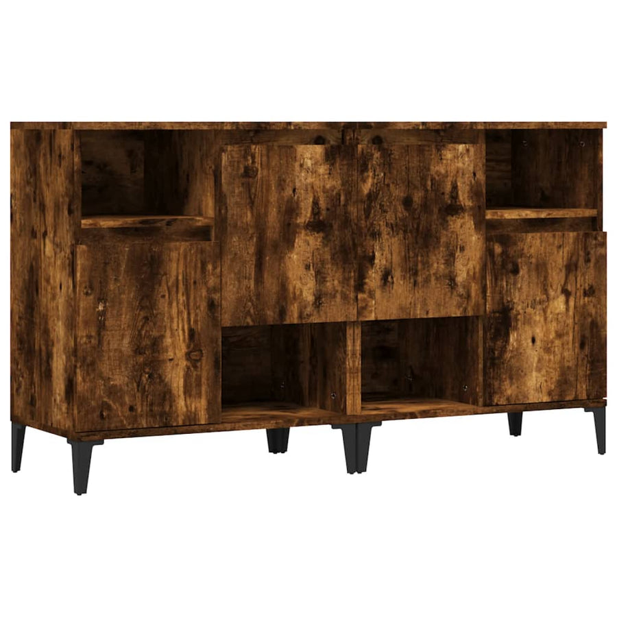 Dressoirs 60X35X70 Cm Bewerkt Hout Kleurig 2 Gerookt eiken