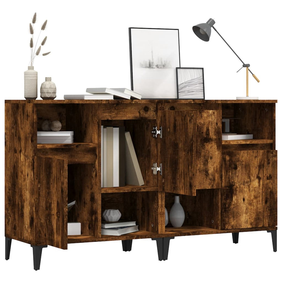 Dressoirs 60X35X70 Cm Bewerkt Hout Kleurig 2 Gerookt eiken