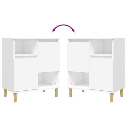 Dressoirs 60X35X70 Cm Bewerkt Hout Wit