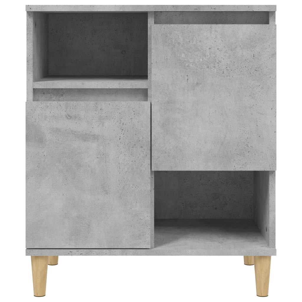 Dressoirs 60X35X70 Cm Bewerkt Hout Betongrijs