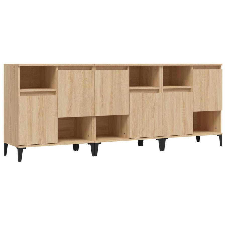 Dressoirs 60X35X70 Cm Bewerkt Hout Kleurig Sonoma eiken
