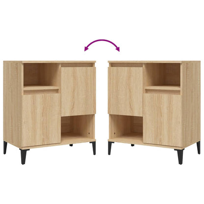 Dressoirs 60X35X70 Cm Bewerkt Hout Kleurig Sonoma eiken