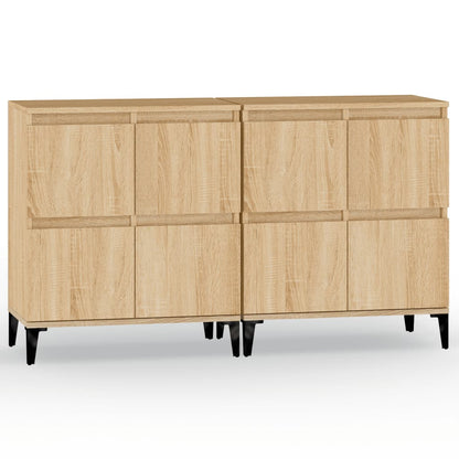 Dressoirs 60X35X70 Cm Bewerkt Hout Kleurig 2 Sonoma eiken