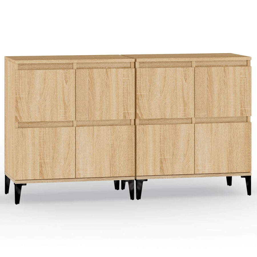 Dressoirs 60X35X70 Cm Bewerkt Hout Kleurig 2 Sonoma eiken