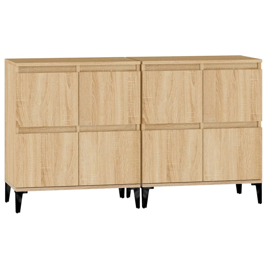 Dressoirs 60X35X70 Cm Bewerkt Hout Kleurig 2 Sonoma eiken