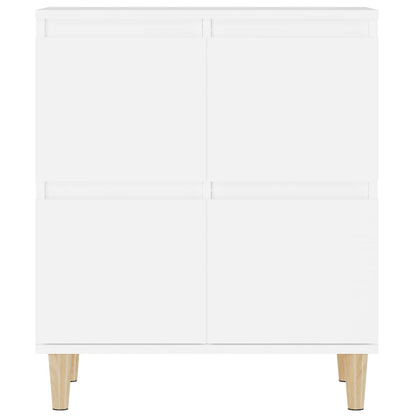 Dressoirs 3 St 60X35X70 Cm Bewerkt Hout Wit