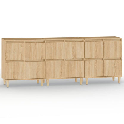 Dressoirs 60X35X70 Cm Bewerkt Hout Kleurig Sonoma eiken