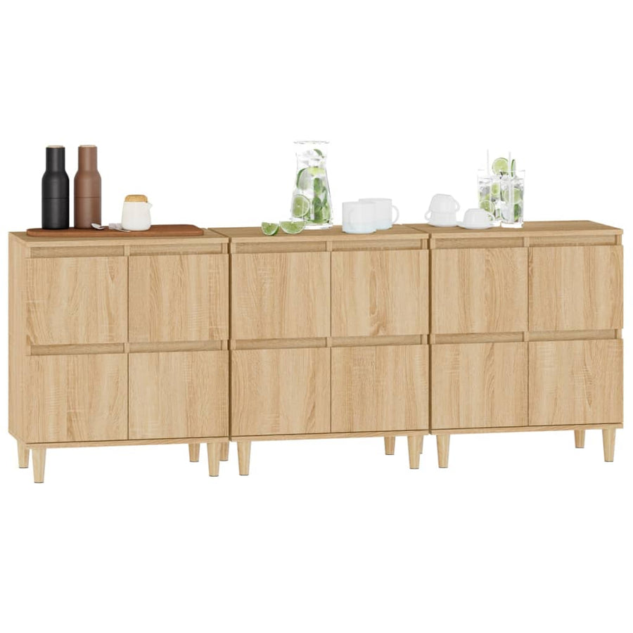 Dressoirs 60X35X70 Cm Bewerkt Hout Kleurig Sonoma eiken