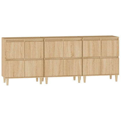 Dressoirs 60X35X70 Cm Bewerkt Hout Kleurig Sonoma eiken
