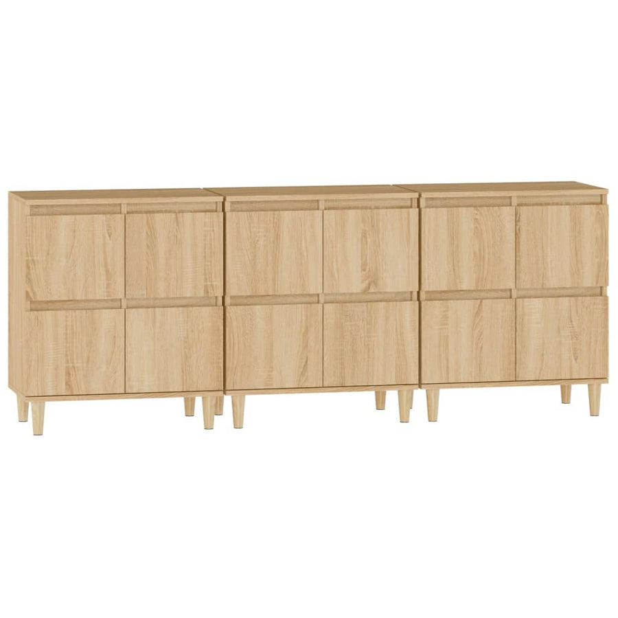 Dressoirs 60X35X70 Cm Bewerkt Hout Kleurig Sonoma eiken