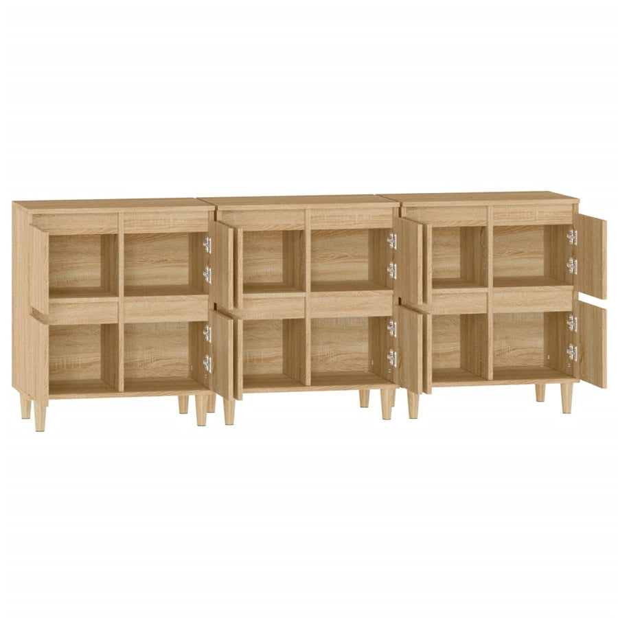 Dressoirs 60X35X70 Cm Bewerkt Hout Kleurig Sonoma eiken