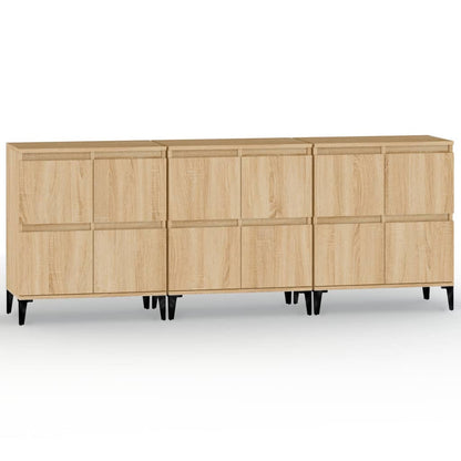 Dressoirs 60X5X70 Cm Bewerkt Hout Kleurig 3 Sonoma eiken