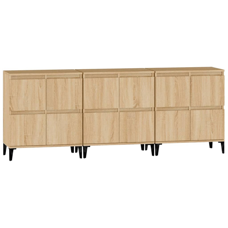Dressoirs 60X5X70 Cm Bewerkt Hout Kleurig 3 Sonoma eiken