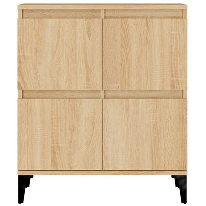 Dressoirs 60X5X70 Cm Bewerkt Hout Kleurig 3 Sonoma eiken