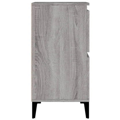 Dressoirs 3 St 60X35X70 Cm Bewerkt Hout Grijs Sonoma Eikenkleur