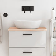 Solid wood untreated countertop 60x30x2 cm