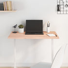 Tabletop 80x60x2 cm untreated solid oak
