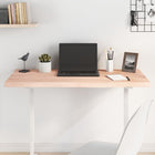 Tabletop 100x40x(2-4) cm untreated solid oak