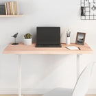Tabletop 100x50x(2-4) cm untreated solid oak wood