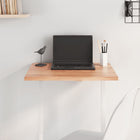 Tabletop 60x50x2 cm treated solid oak light brown