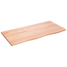 Tafelblad Behandeld Massief Eikenhout Lichtbruin 100 x 50 x 2 cm